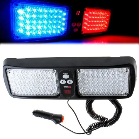 86 LED Visor Panel Car led strobe light Emergency Light Police led ...