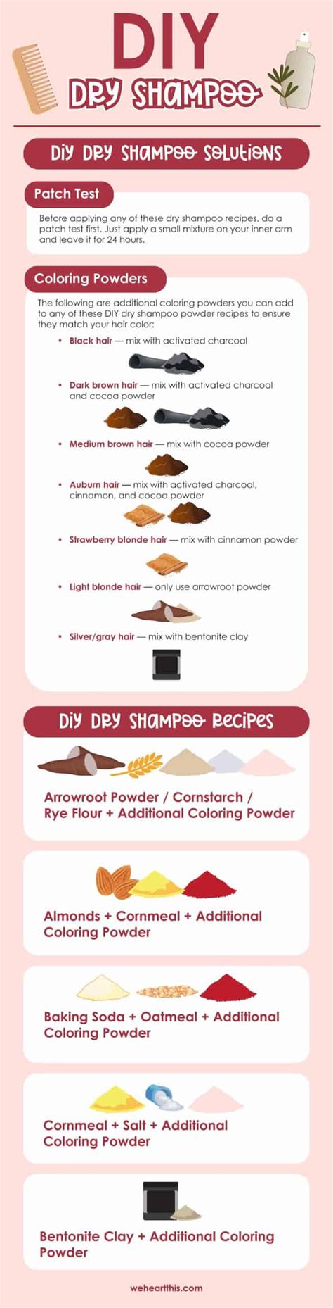 DIY Dry Shampoo Recipes + Hacks You Should Try