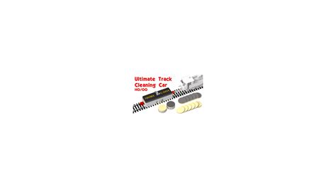 Ultimate Track Cleaning Car - HO-OO - Proses TC-004 - Model Railways