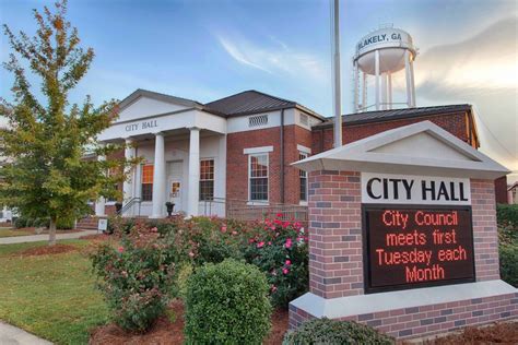 Departments City Of Blakely, Georgia