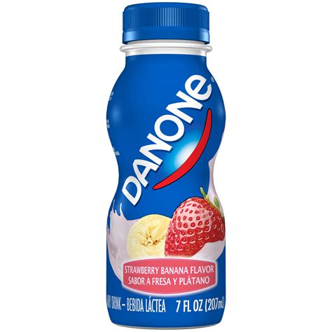 Danone Strawberry Banana Dairy Drink - Shop Yogurt at H-E-B