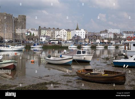 Caernarfon, North Wales Stock Photo - Alamy