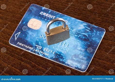 Credit Card Security Concept Stock Image - Image of internet, safety ...