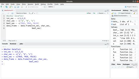 Create Dataframe In R From Vectors - Infoupdate.org