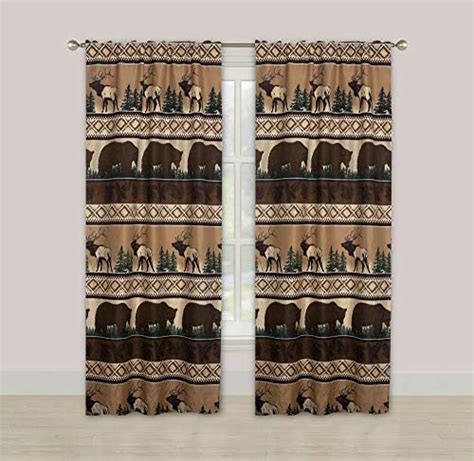 Best Rustic Cabin Curtains For Living Room – Home Easy