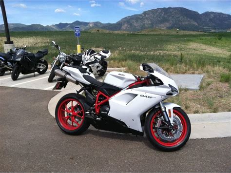 Ducati 848 Evo White : Ducati 848 EVO White / Sorry the reply's a bit ...