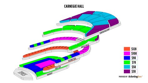 Carnegie Hall Seating Chart | Bruin Blog