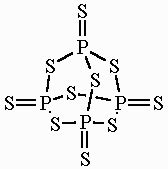 Tetraphosphorous Decasulfide Formula & Structure