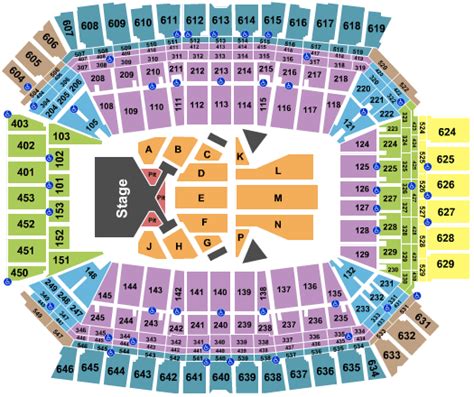 Lucas Oil Stadium Seating Chart + Section, Row and Seat Number Info