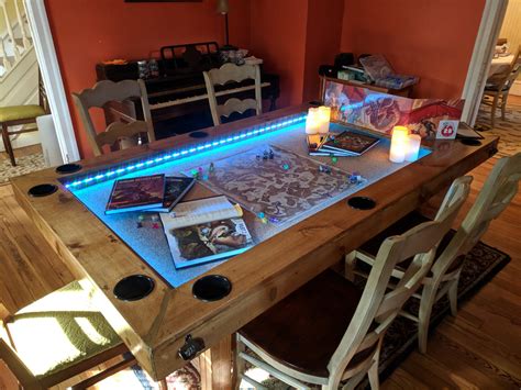 How To Build A Game Table - Encycloall