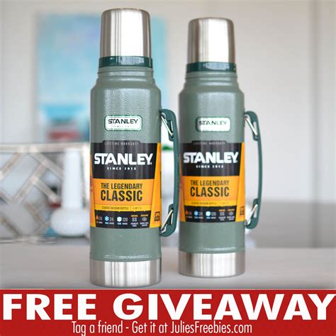 Win a Stanley Classic Thermos - Julie's Freebies