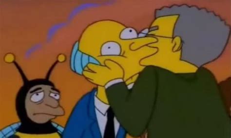 Mr. Smithers is coming out of the closet in this season of The Simpsons