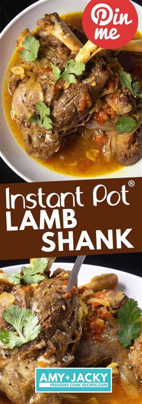 Instant Pot Lamb Shank | Tested by Amy + Jacky