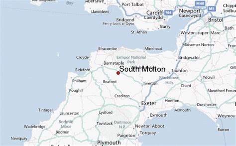 South Molton Devon Map ~ CINEMERGENTE