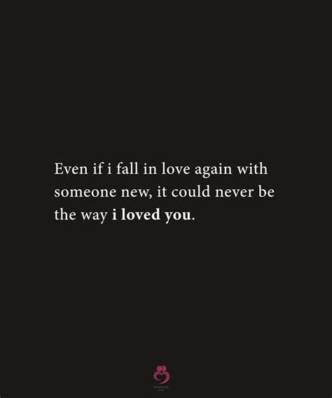 a black and white photo with the words even if fall in love again with ...