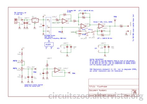 Hall Probe Circuit Diagram