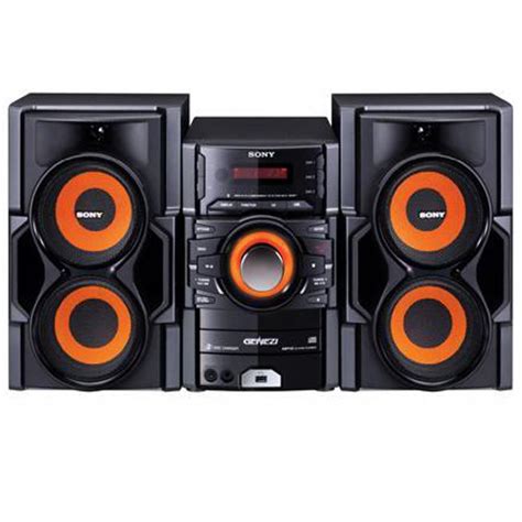 Sony MHC-EX8T 3-CD Dual Voltage Stereo System w/MP3 & USB