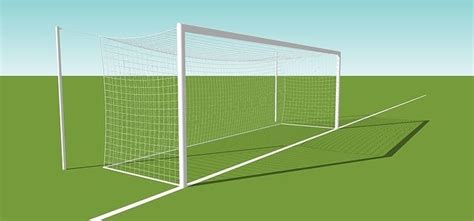 Realistic football goal or soccer goal 3D model | CGTrader