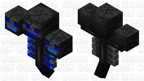 blue wither boss Minecraft Mob Skin