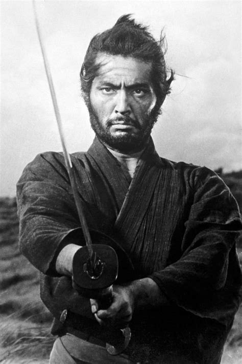 Japanese actor Toshiro Mifune in "Miyamoto Musashi" (1954 ...