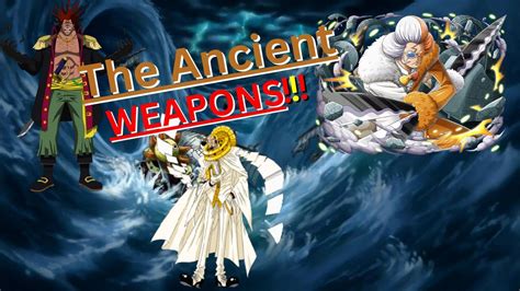 All Of The Ancient WEAPONS!!! - One Piece - YouTube