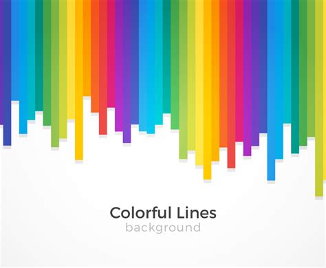 Colorful Lines Background Vector Art & Graphics | freevector.com