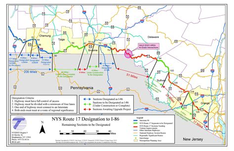 NY 17/Interstate 86 Conversion - New York State Roads