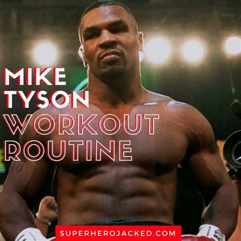 Mike Tyson Workout Routine and Diet Plan: Tyson's Calisthenics Training ...