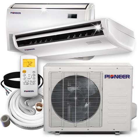 Pioneer 18,000 BTU 1.5 Ton 20 SEER Floor/Ceiling Mini-Split Air ...