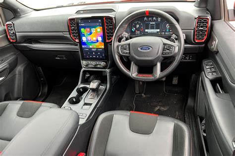 Ford Ranger Raptor 2023 front interior