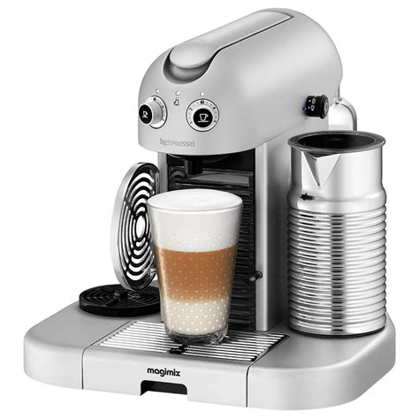 Magimix Nespresso Gran Maestria Coffee Machine in Silver | Juicers.ie