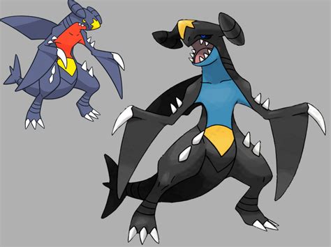 Shiny Garchomp Remake by leleftw05 on DeviantArt