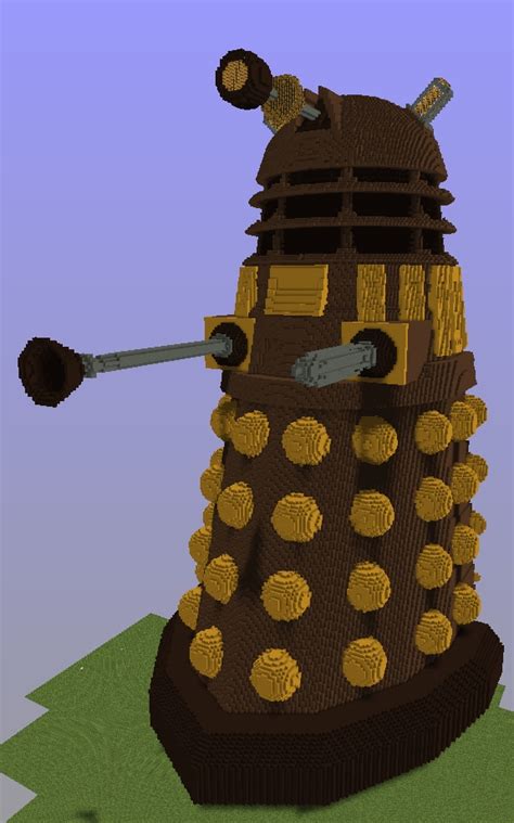 Dalek 3D Model - Doctor Who - WIP Minecraft Map