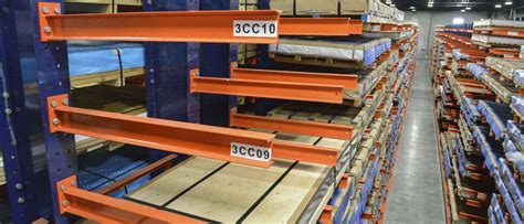 Heavy-Duty Cantilever Storage Racks | I-Beam Racking