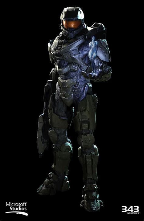 Halo 4 | Master Chief Renders | Jefe maestro, Armadura de halo, Jefe ...