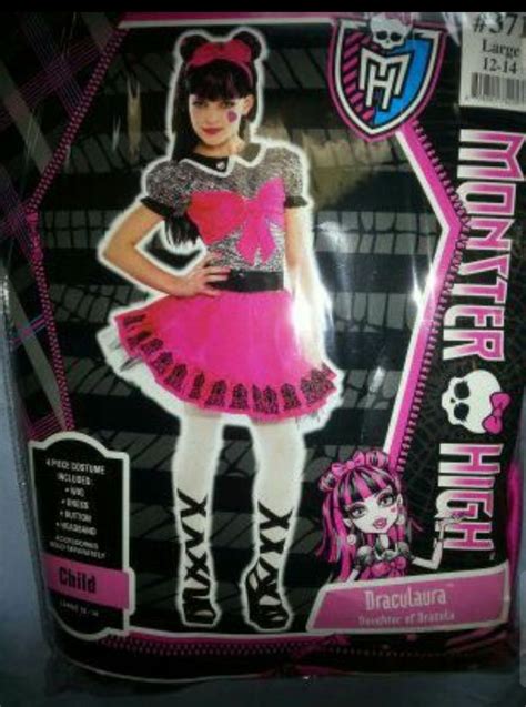 Monster High costume Draculaura size 12/14 | Monster high costume ...