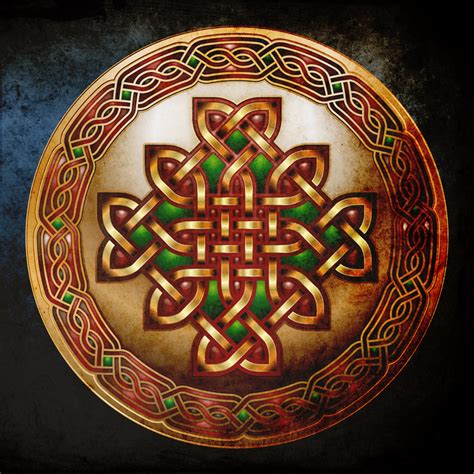 Celtic Shield by IllustratorG on DeviantArt