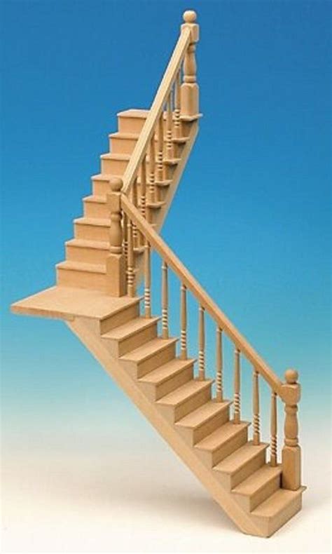 Pin by Teri Pretlow on Dollhouse stairs | Dollhouse staircase, Doll ...