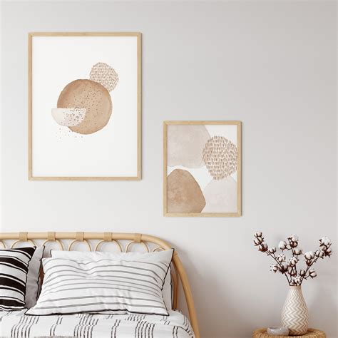 2 Piece Wall Art Abstract Prints Printable Wall Art Set - Etsy UK