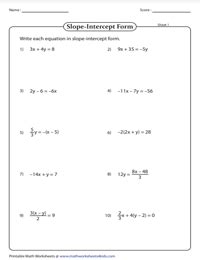 31 Standard Form Of A Linear Equation Worksheet - support worksheet