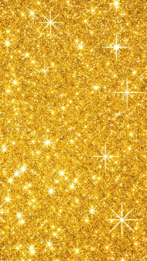 Gold Sparkle iPhone Wallpaper | 3D iPhone Wallpaper 2022