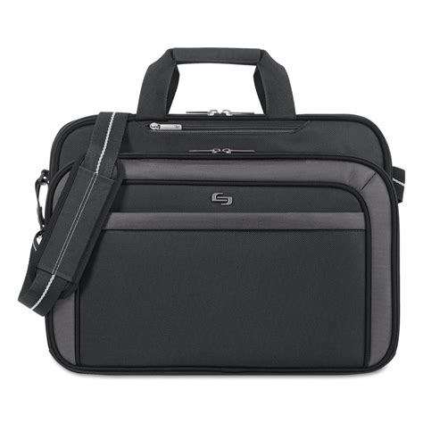 USLCLA3144, US Luggage CheckFast Clamshell Design Laptop Case, 1, Black ...