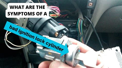 Symptoms of a bad ignition lock cylinder (guide Ignition lock cylinder ...