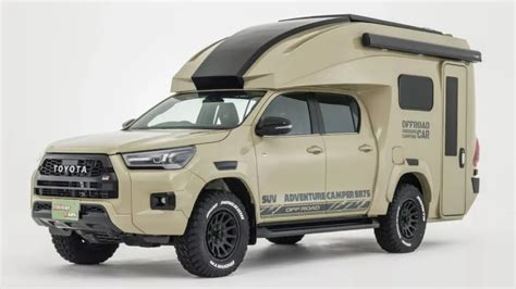 Toyota Hilux Motorhome With a Pass-Through Cab Is for Going Places