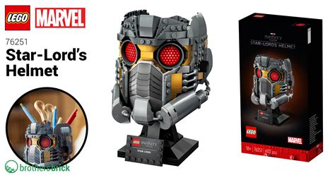 LEGO Marvel Guardians of the Galaxy - 76251 Star-Lord's Helmet - P2EON ...