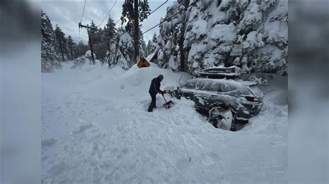 Finally Home | San Diegans stuck in Lake Arrowhead snow storm describe ...