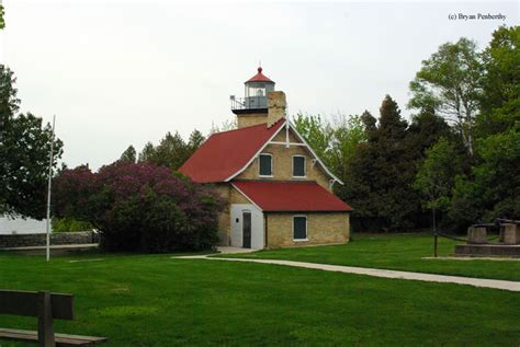 Eagle Bluff Lighthouse - Fish Creek, Wisconsin