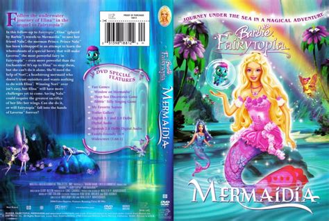 Barbie Fairytopia Mermaidia - Movie DVD Scanned Covers - 4503Barbie ...