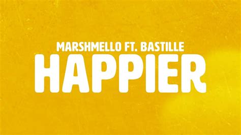 Marshmello ft. Bastille - Happier Chords - Chordify