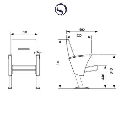 15++ Auditorium seating size